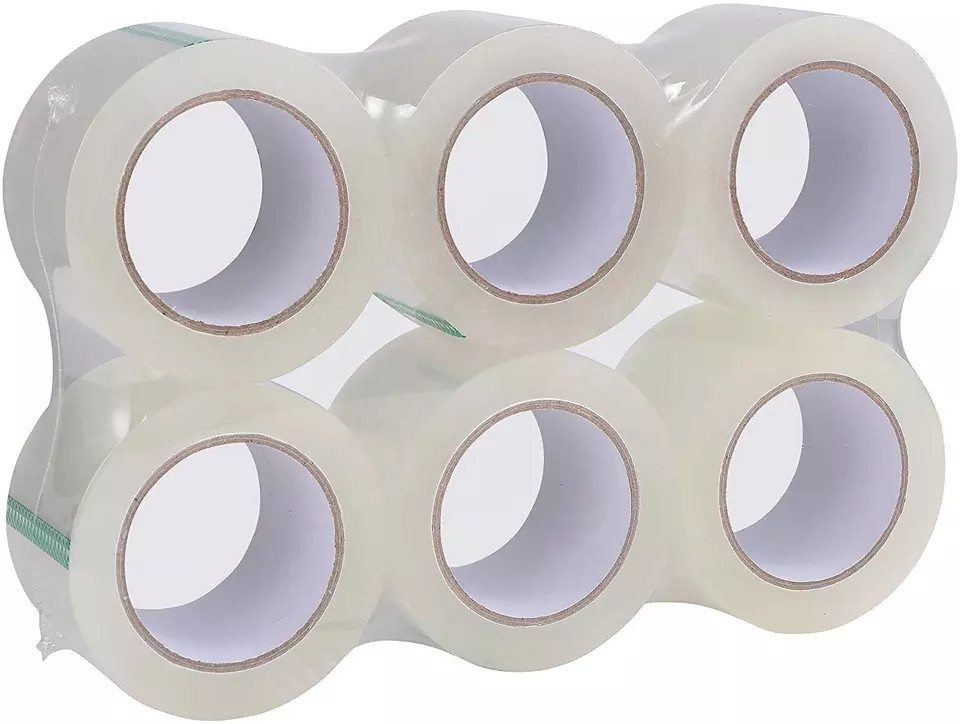 Strong BOPP Adhesive Tape Custom Brown And Clear Packing Tape Adhesive Heavy Duty Sealing Packing Tape