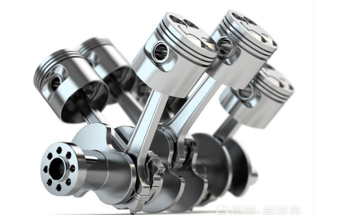 Black Engine Connecting Rod Mitsubish 4D32 Con Rod Connecting Rod With Piston