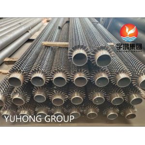ASTM A335 P9 Chromium-Molybdenum Alloy Studded Finned Tubes for High-Temperature