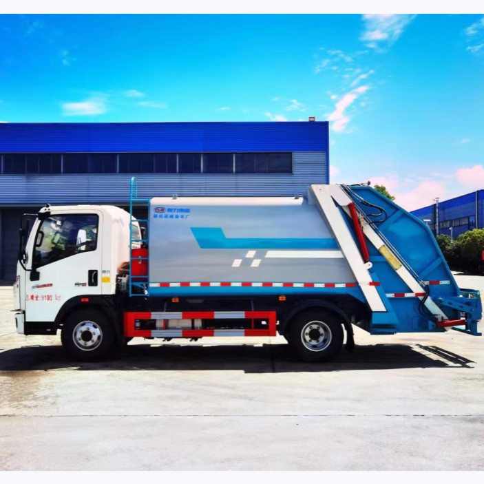 141hp 4x2 Compactor Garbage Truck For Sanitation Services