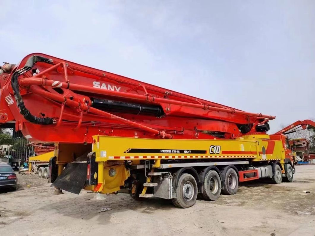 Used Concrete Pump Truck 67m Concrete Boom Pump 2020 Year Sy Zoomlion Volvo Chassis