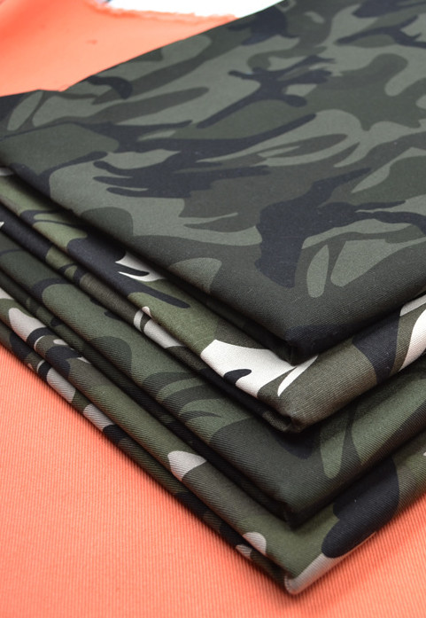 Elastic Printed Cotton Fabric