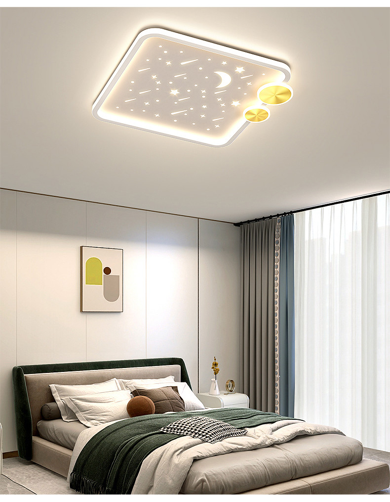 Nordic Luxury Recessed Ceiling Lights Bedroom Living Room Minimalist star ceiling light(WH-MA-260)