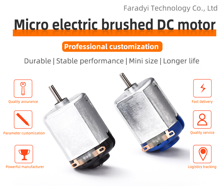 Faradyi Customizition Large Torque Micro Mini Brushless Dc Motor for High-end Toys Car Lock