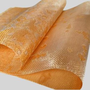 China Glass Laminted Bronze Metal Textile Fabric 4000mm Max Width on sale