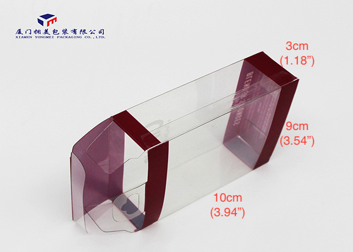 Light Weight Custom Plastic Box Packaging Easily Assembled 9X3X10cm Size