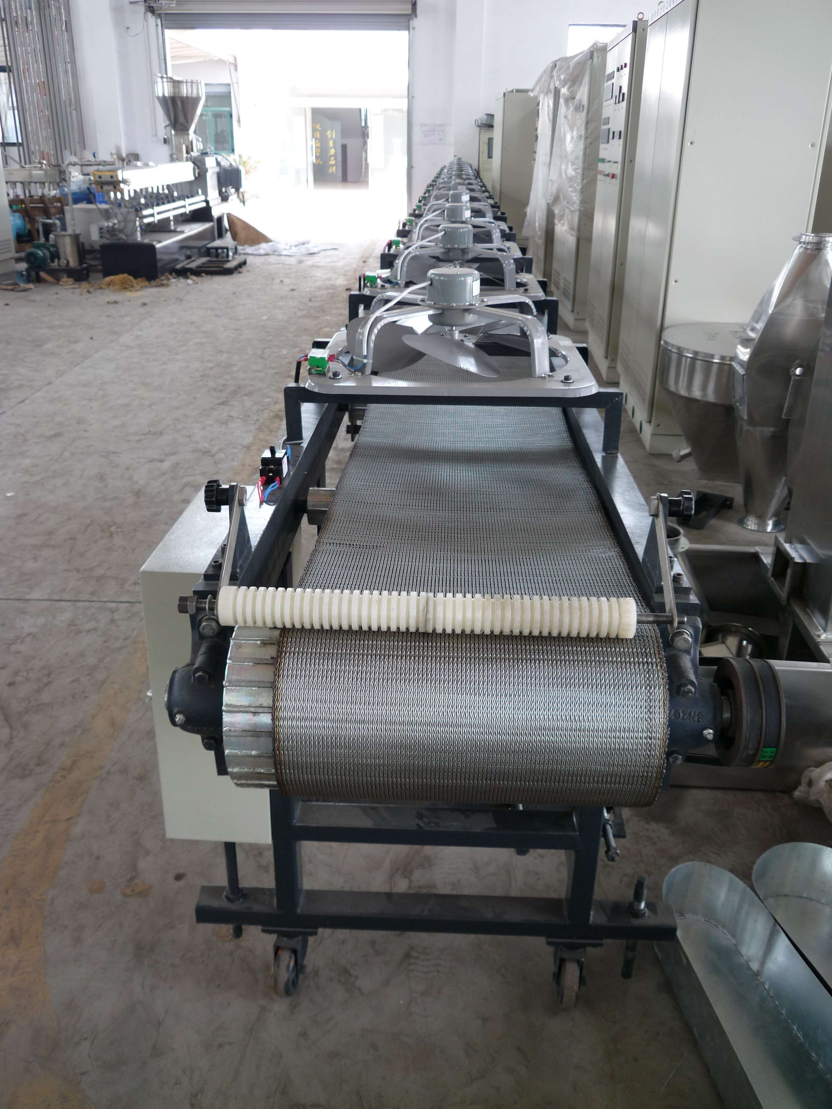SS wire mesh belts slat band conveyor belts Open top belts Flat top for frozen industry