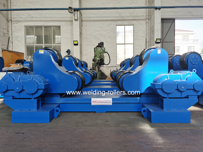 160 Ton Tank Turning Rolls Self Aligning With Pu Wheel