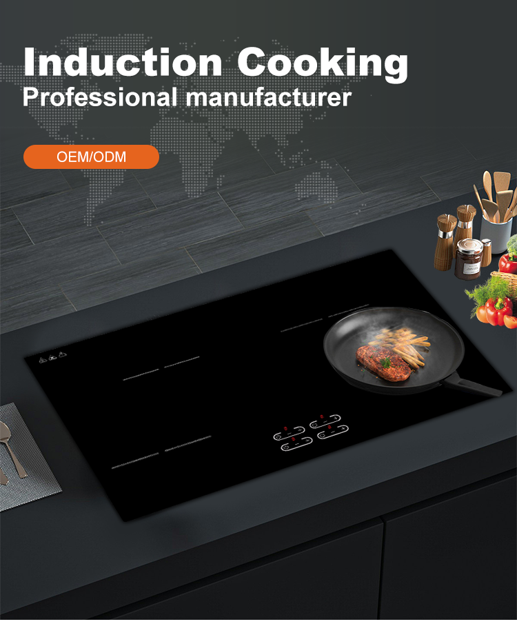 Free Zone Electric Induction Hobs Smart Industrial Induction Cooker
