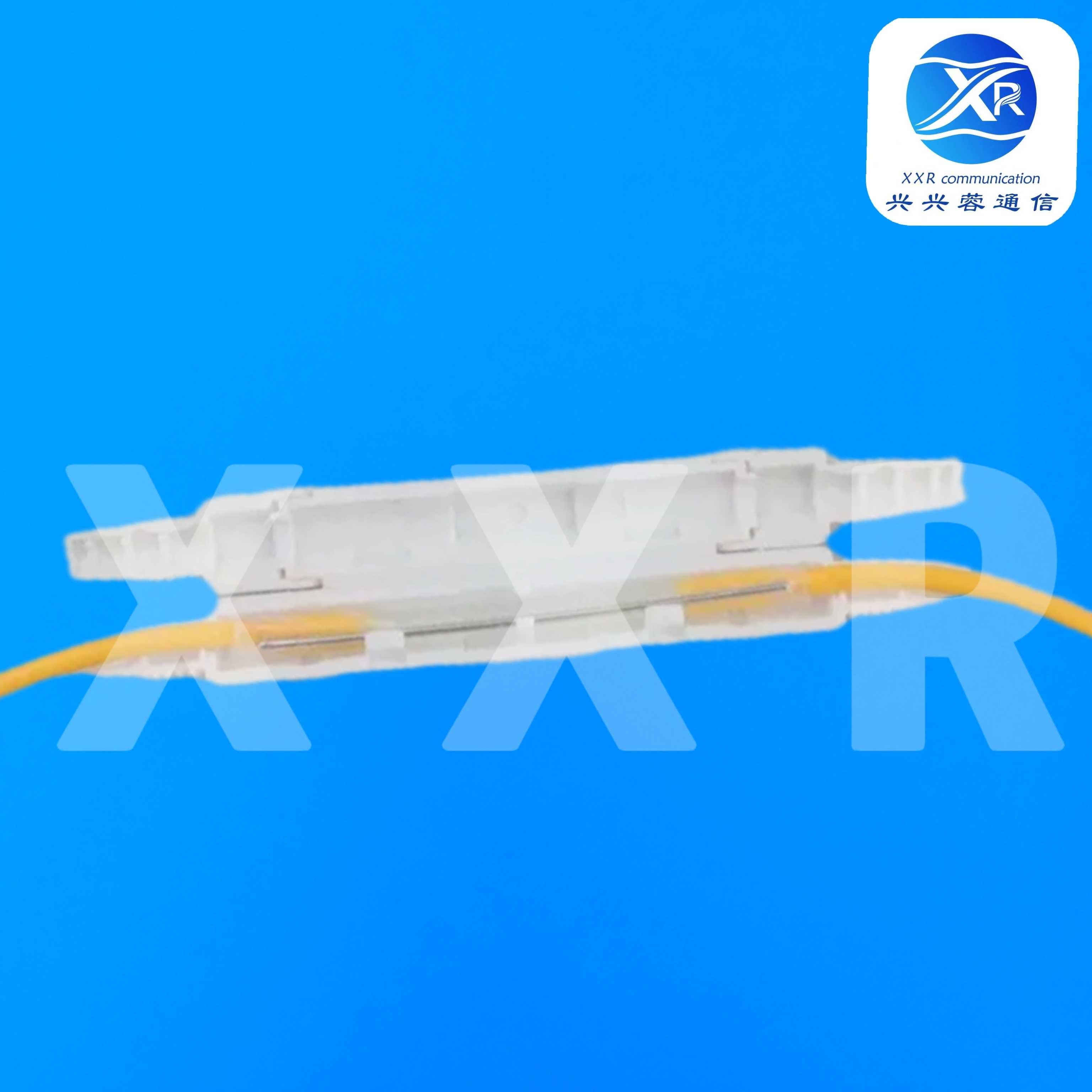 FTTH Fiber Optic Cable Protection Sleeve Double Piece With Ceramic Rod