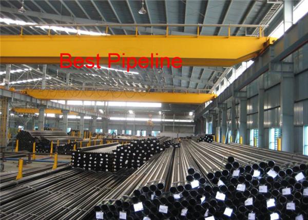 ASME B36 Stainless Steel Seamless Pipe 13MnNi6-3/1.6217 Plastic Caps End