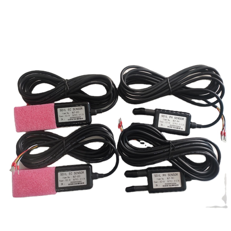 OEM Agriculture 4-20mA 0-5V 0-2V 0-3.3V RS485 Output Soil Moisture EC Temperature Sensor