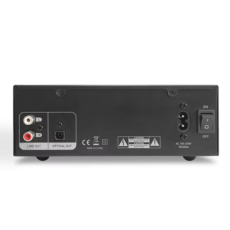 Home Audio Single Disc CD Player Desktp Media Music Player With Optical Line Digital Output