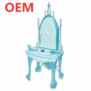  OEM factory custom Music Light Functions Plastic Beautiful Princess Kid Dressing Table Toy Manufactures