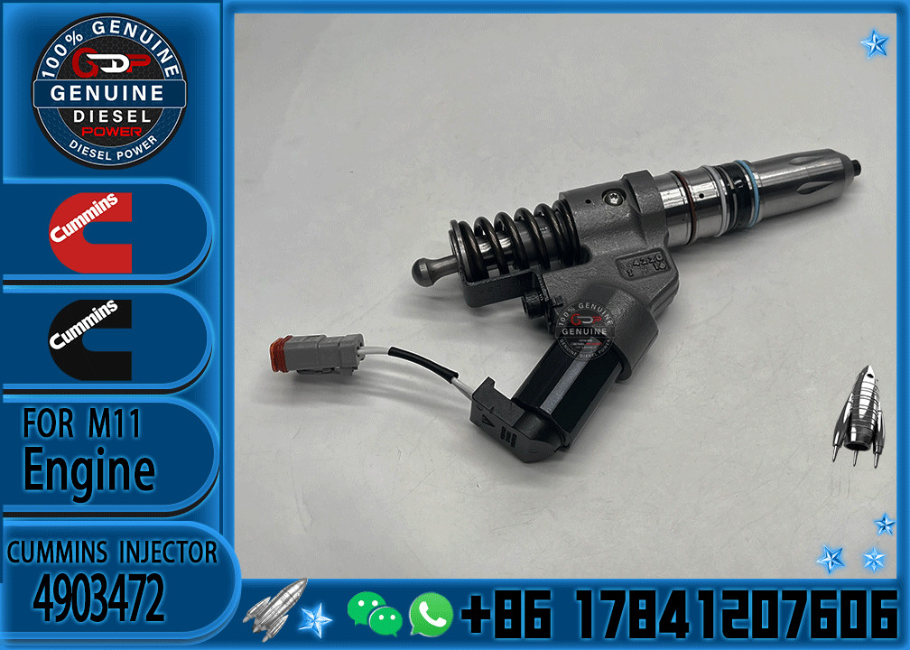 High quality Fuel Injector 4903319 4061851 4026222 4903472 3411756 4902921 for Cummins ISM11 QSM11 M11