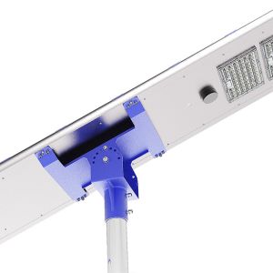 All In One 80W Solar LED Street Lights Motion Sensor Time Control