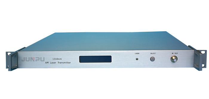 24mw 1310nm Catv Optical Transmitter 45 ~ 862Mhz 1+1 Backup Power Source