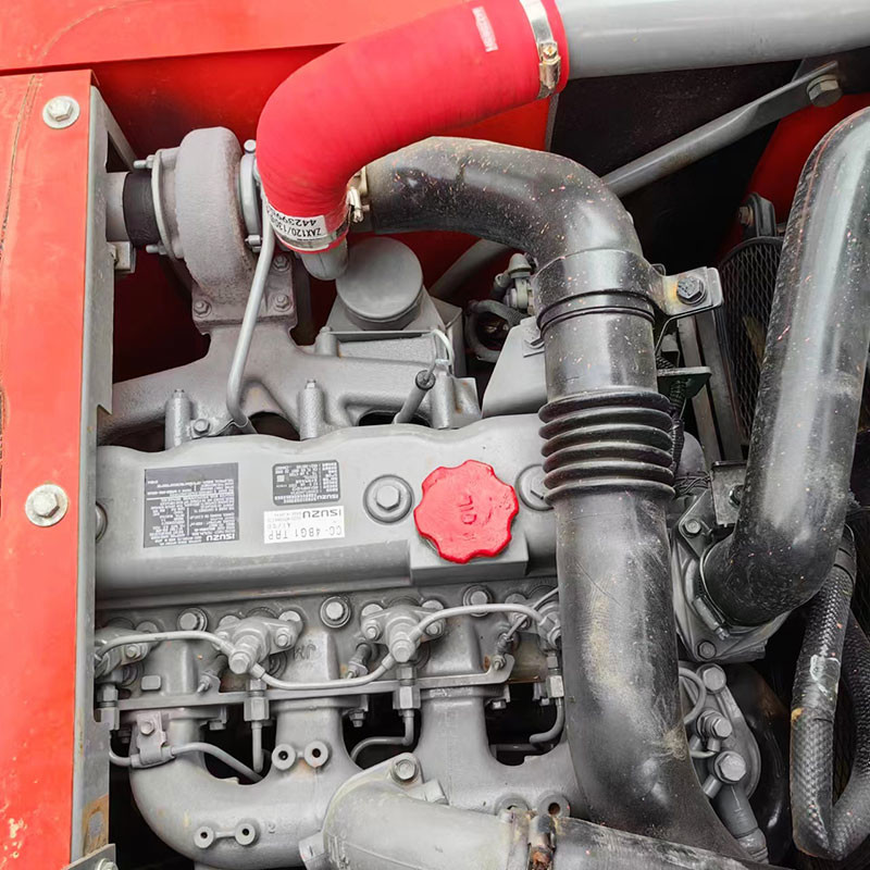 CE Used Hitachi ZX120-6 Excavator ISUZU CC-4BG1TC Engine 66kw 0.52m3 Bucket Capacity