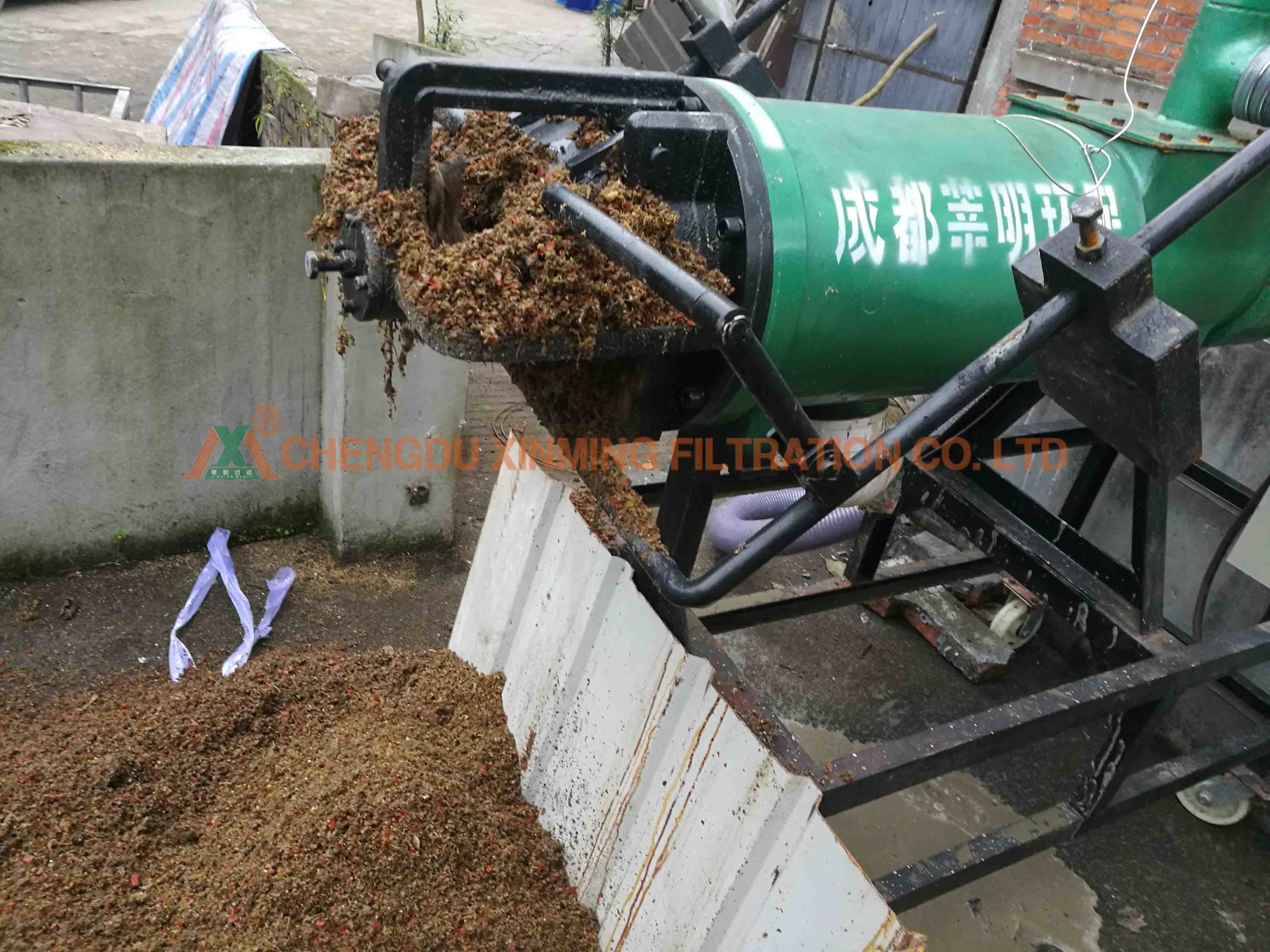 Animal Waste Water Industrial Filter Press Chicken Manure Dryer Machine