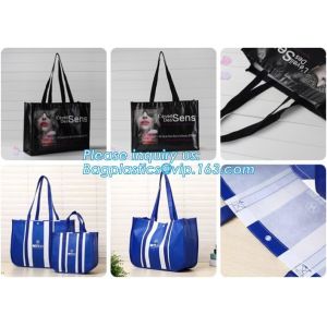 High Quality Custom Printing Recyclable Laminated PP Non Woven Bag, Customized