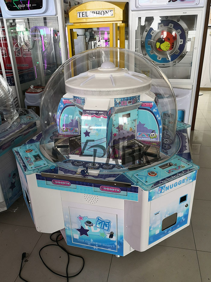Kids Lottery Pusher Hitting Nuggets Baby Ticket Video Game Machine Coin Operated