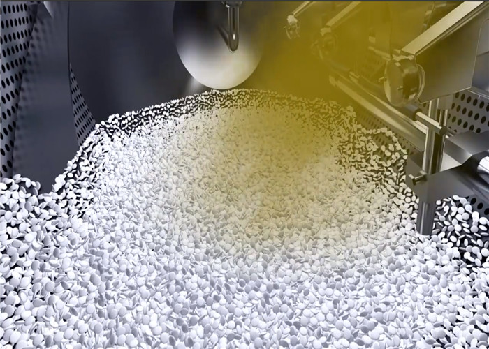 Chinese And Western Capsule Coating Machine For Sugar Coated Polished And Rolled Foods