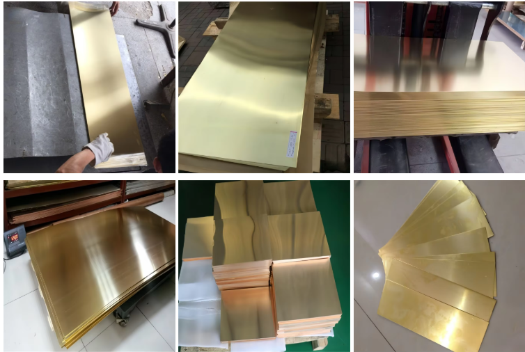 C10100 C12000 Flat Copper Plate Sheet Brass 20-2500mm Industrial