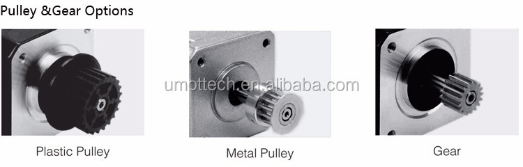 Class B Insulation 2 Phase Nema 17 42mm Hollow Shaft Stepper Motor for Smooth Motion