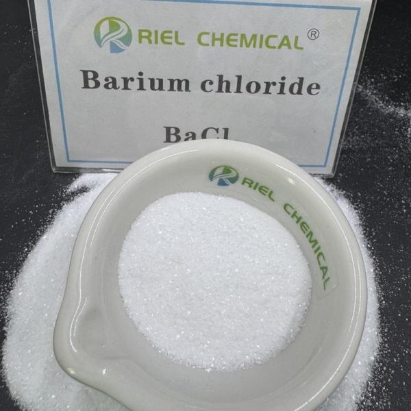 Riel Chemical 99% Barium Chloride BaCl2 White Crystal For Heat Treatment Of