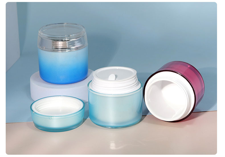 Packaging 80G Colorful Custom Jar Cosmetic Container for Skincare from Junjie Packaging