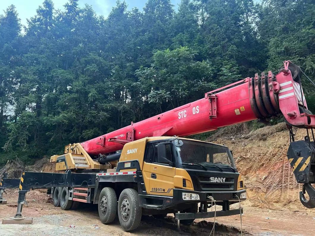 2017 Good Original Condition Top Quality 75t Truck Crane Mobile Crane Euro V Emission Standards Factory Directly Sale