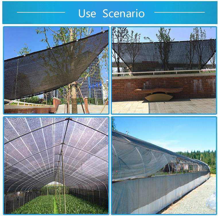 Good Quality Outside Shading Net for Lowing The Temperature of Greenhouse/Poultry