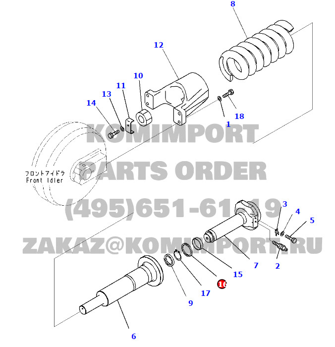 part No.:195-30-18271, packing use for komatsu excavator PC600-8,pc600-6 bulldozer D355