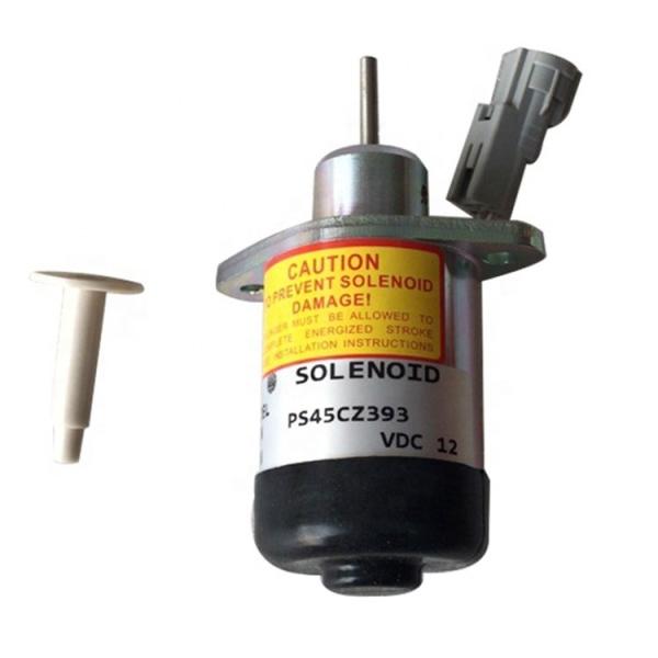 V2203L-DI 12V Power Stop Solenoid PS45CZ290 PS45CZ0254 PS45CZ250 for Skid Steer