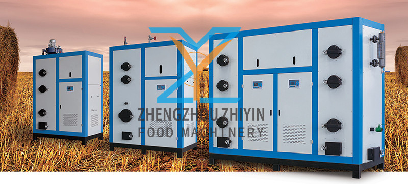 200kg Biomass Particles Steam Generator Soy Products Vegetable Dehydration Drying Smoke Furnace Steam Engine
