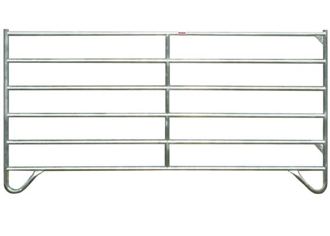 Portable Horse Corral Panels Blue Powder Coated Metal Yube Materials
