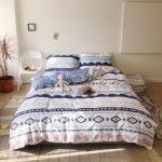 Polyester Printed Quilt Cover Four Piece Set Customized for Your Satisfaction