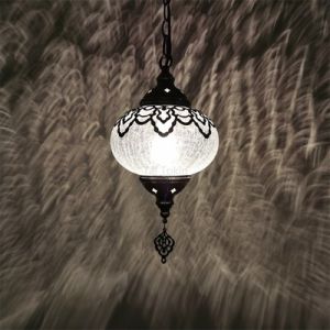 Newest style Turkish ethnic customs handmade Mosaic lamp romantic cafe