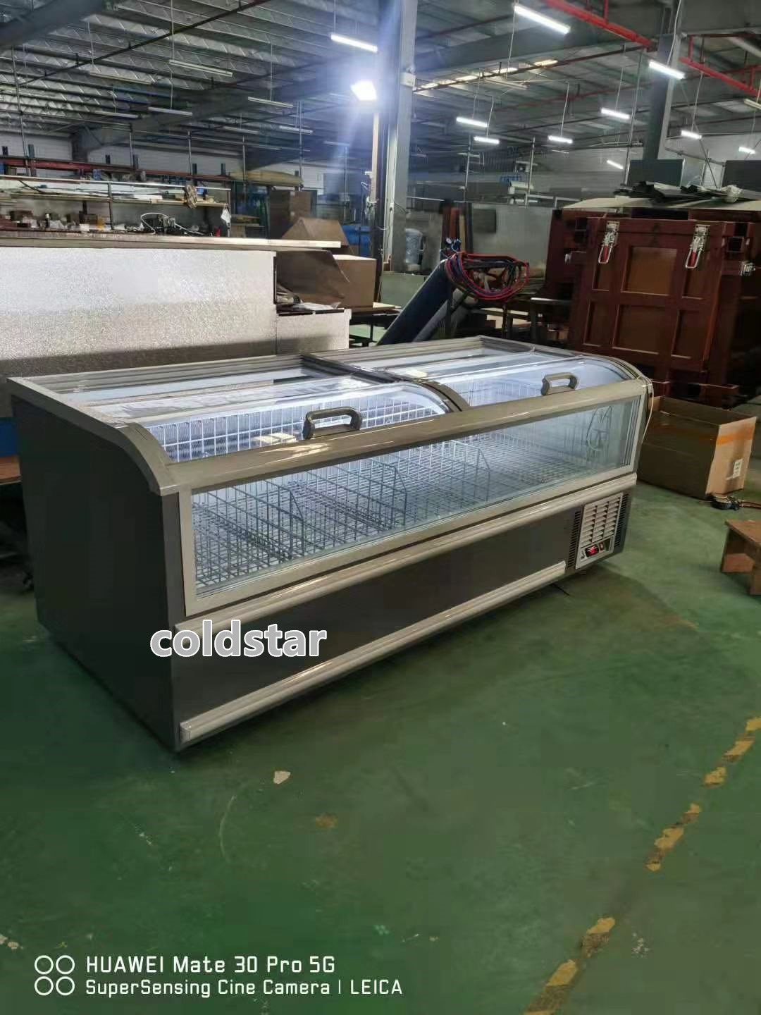 Kitchen Air Cooling Island Ice Meat Deep Chest Freezer