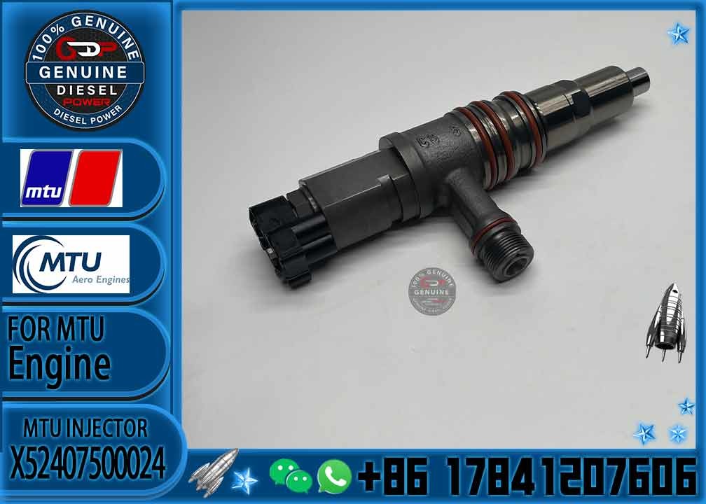 Remanufactured High Quality Diesel Fuel Engine Injector VTO-G266W48B X52407500024 for MTU 16V 4000