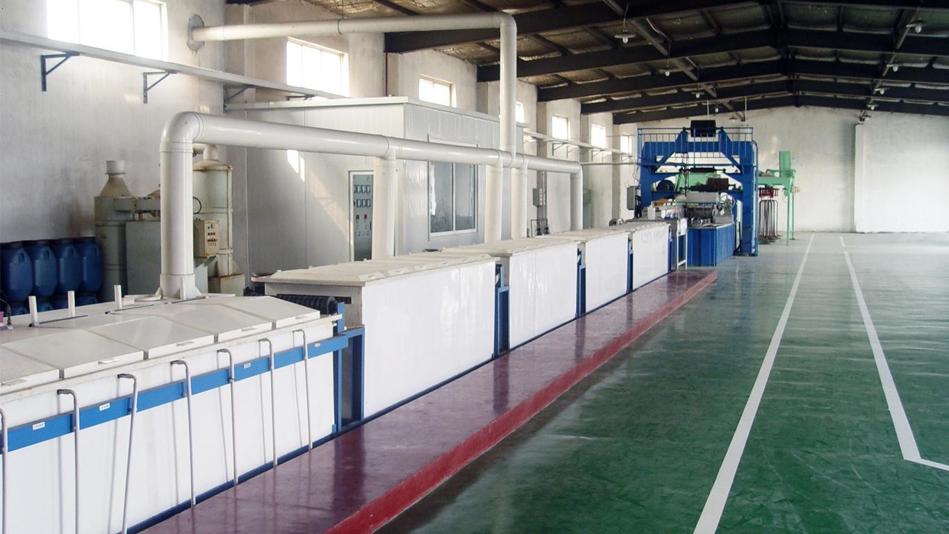 Medium Blue Color 0.6-1.6mm Wire Galvanizing Line For Making Iron Wire