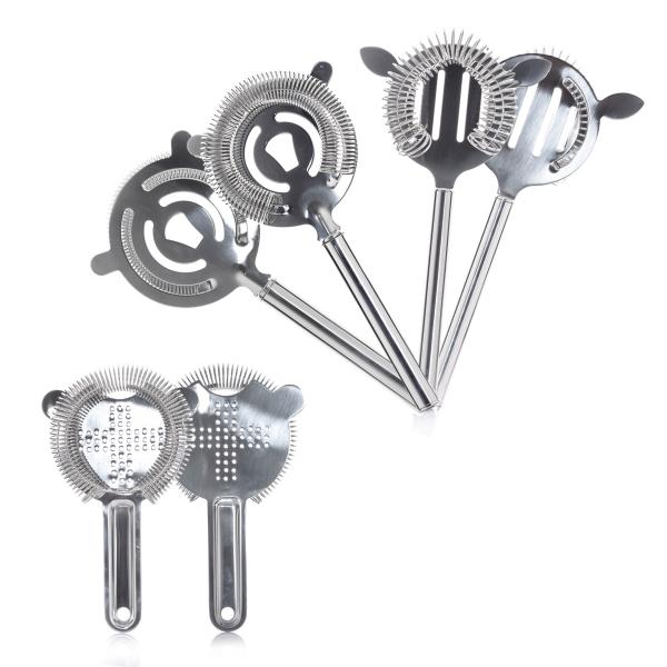 Factory Custom Cocktail wine filter professional metal stainless steel strainer