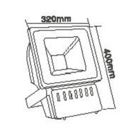 100W high power Led lighting and outdoor led lights IP65 supplier