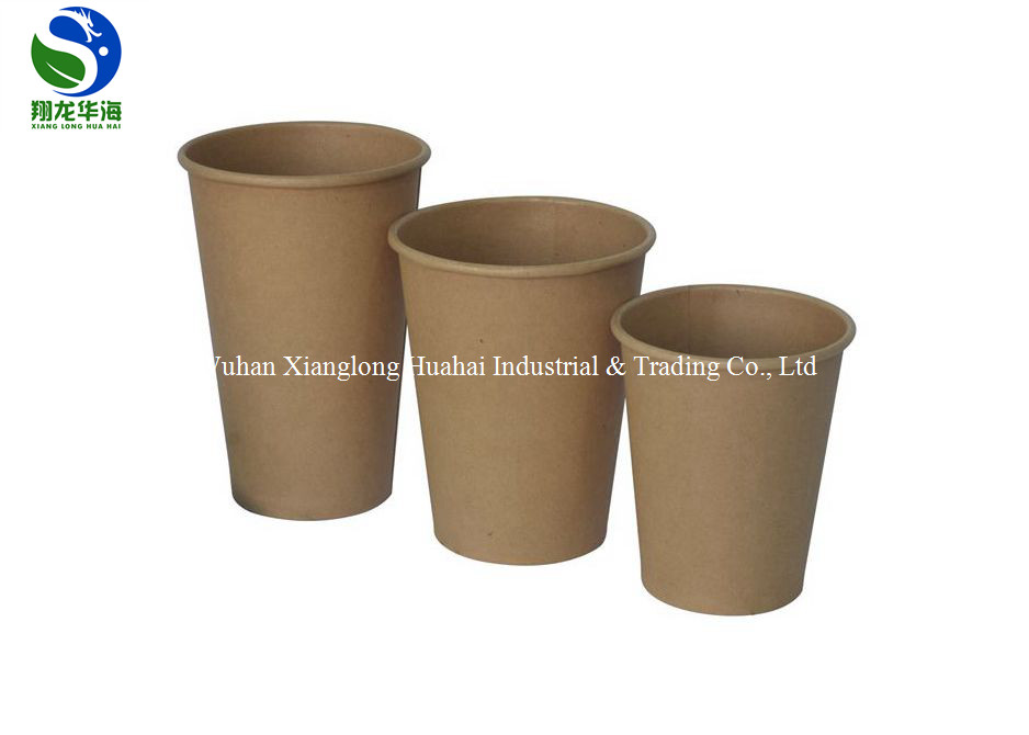 Flexo Printing Safety PLA Coated Paper Cup Durable Spiral Bottom Design