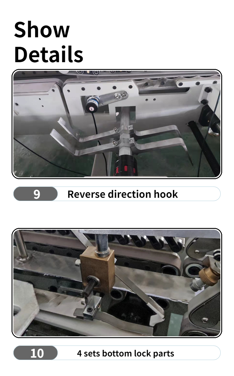 Easy Operation CQT-1300 Folder Gluing Machine for 4 Corner Box and 6 Corner Paper Box