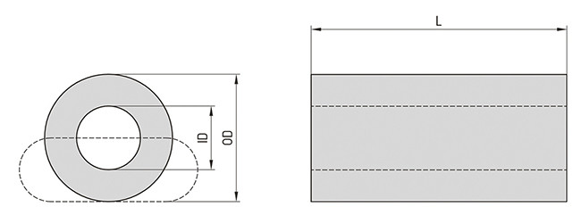 600mm Impact Resistance Cylindrical Marine Fenders Dock Solid For Berthing Operations