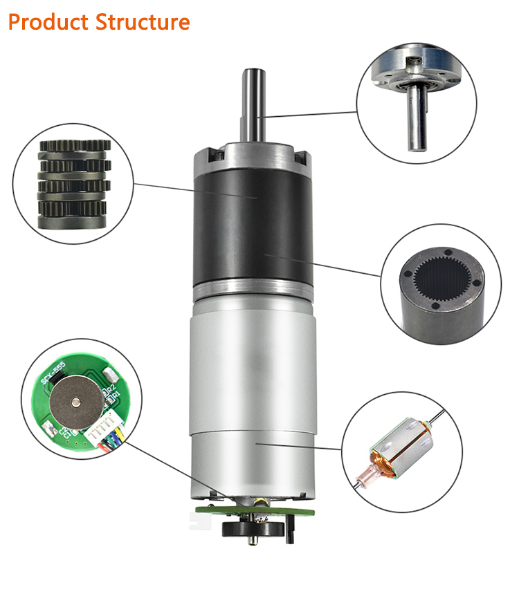 Faradyi 32mm 42mm 52mm 62mm 72mm,10w 40w 60w 90w 120w To 300w,12v 24v Brush Or Brushless Planetary Dc Gear Motor