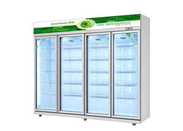 Direct Cooling Commercial Air Cooler Energy Soft Cold Drink Display Fridge