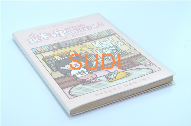 Environmental Paper 4C Printing 128g Hard Cover Notebooks