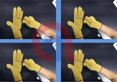 F-12 Aramid Cut And Puncture Resistant Gloves For Military Training And